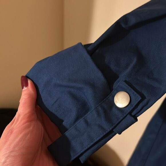 Justfab drape front jacket with drawstring M nwt - Picture 6 of 8